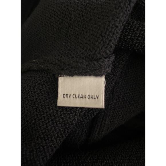 St John Basics Santana Knit Skirt Pencil Straight Black Classic S 6 VTG - Picture 6 of 6